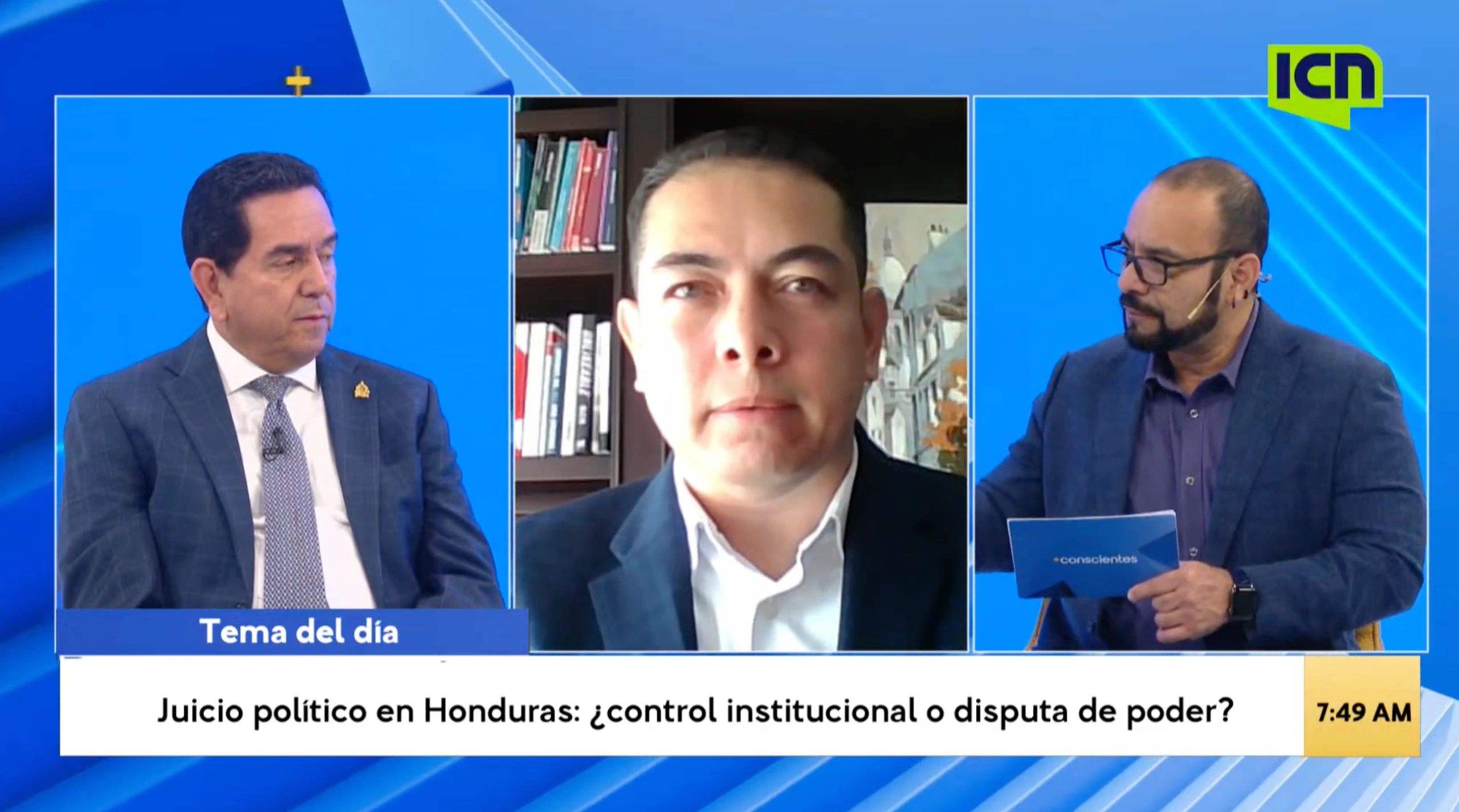 Antonio Rivera Callejas y Carlos Cálix en +conscientes