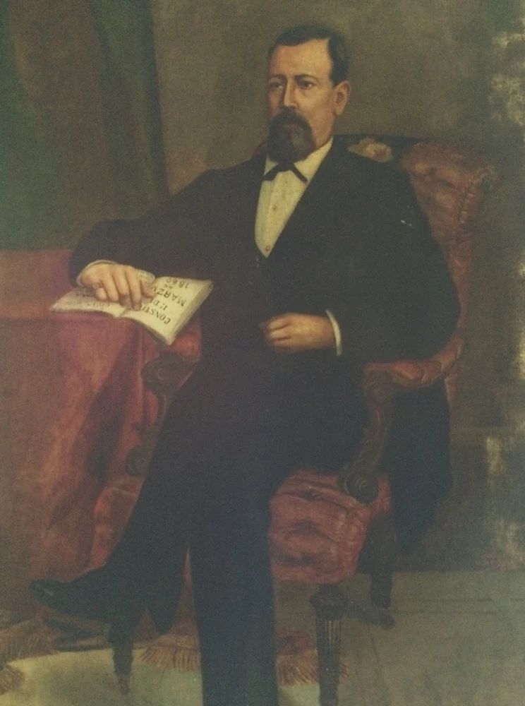 Justo Rufino Barrios, presidente vitalicio de Guatemala 1871-1885.