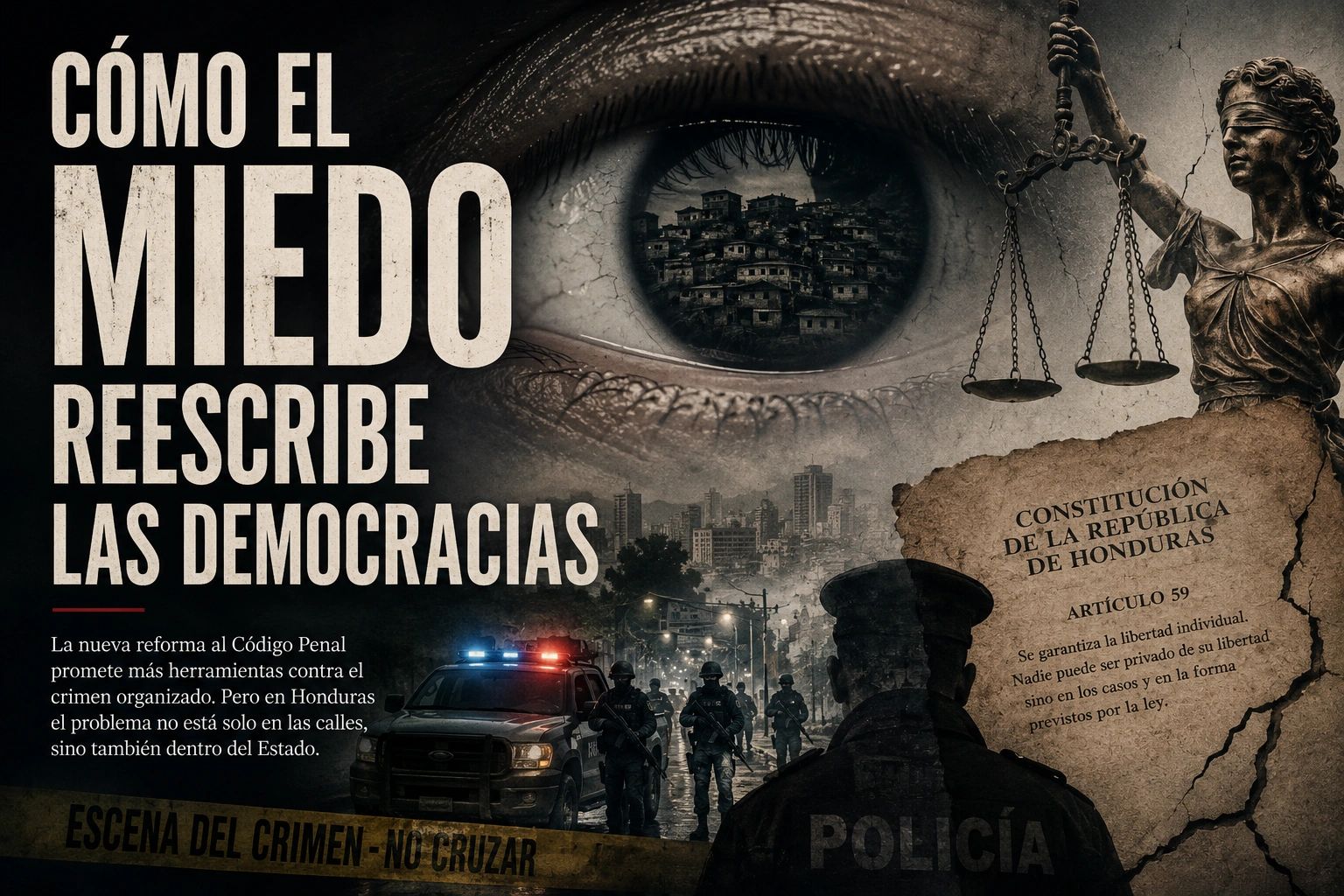 Ilustración principal de Cómo el miedo reescribe las democracias