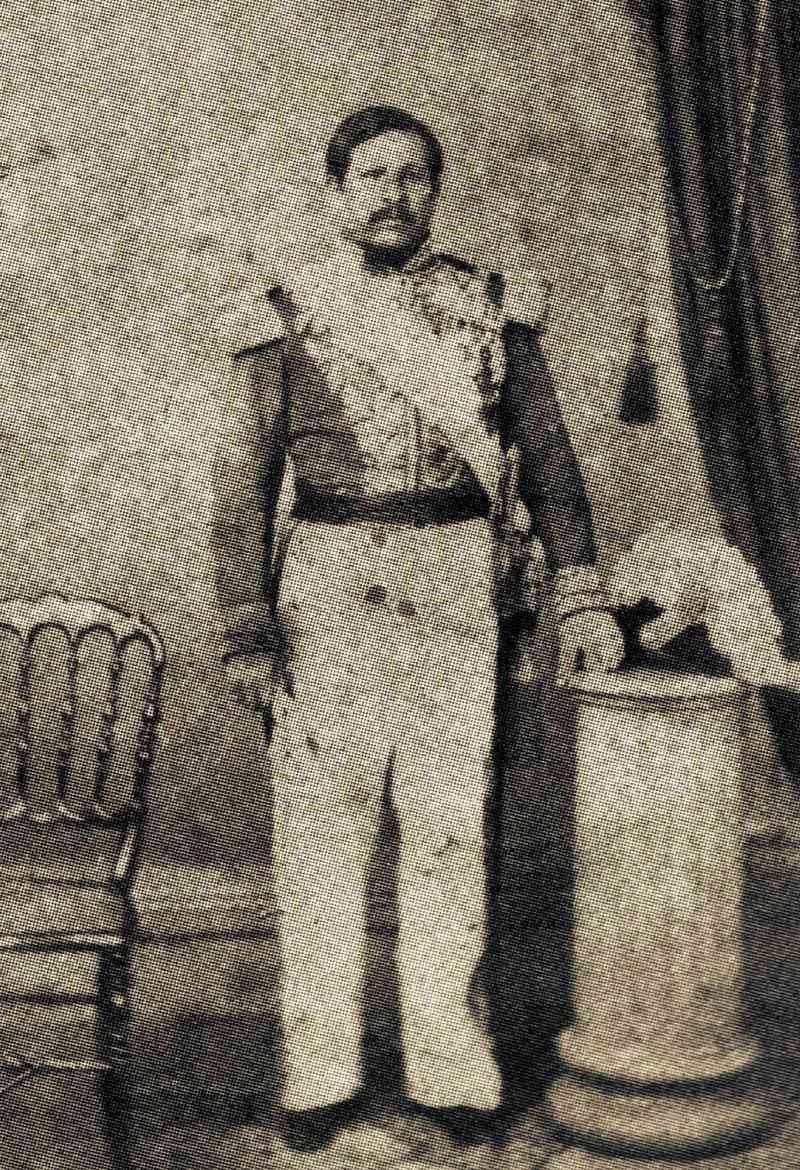Rafael Carrera, presidente vitalicio de Guatemala, 1844-1865.