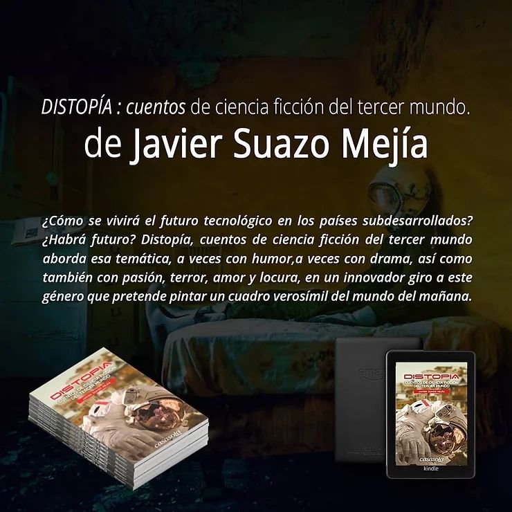 Ilustración principal de De cuando perdimos el futuro, reseña a "Distopía" de Javier Suazo