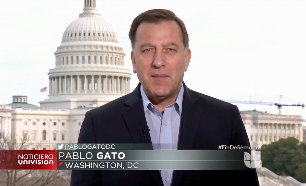 Ilustración principal de El periodista español Pablo Gato entre guerras, libros y Washington